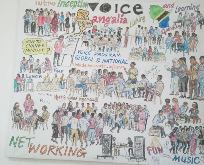 Voice October Q & A session in Tanzania