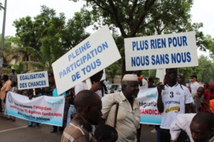 Protest Mali