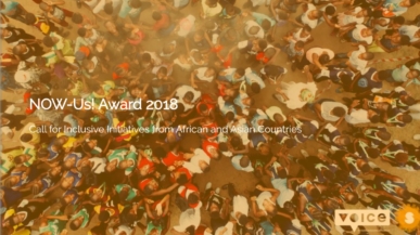 NOW-Us! Award (NOthing about Us Without Us Award!)