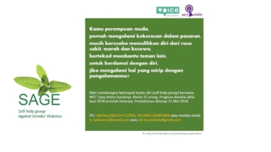 SAGE: Self-Help Group Against Gender Violence in Surabaya