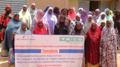 Appui a l’autonomisation de la Femme