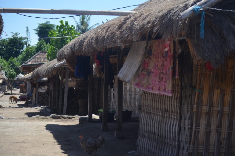 Amben Beleq traditional Segenter traditional house, Sukadana Village, Bayan North Lombok.