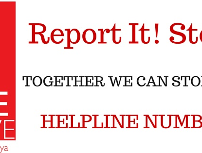 Report it! Stop it!