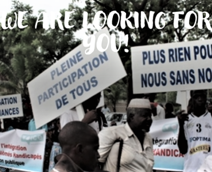 We are looking for you!