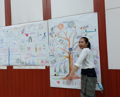 Voice in Laos first hybrid annual Linking and Learning event.