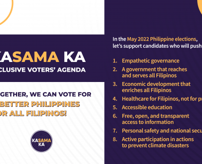 #KasamaKa: Inclusive Voter’s Education in the Philippines 