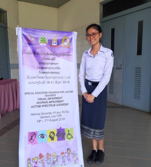 Stories from a Youth Volunteer at the Disability Services Center in Lao PDR 