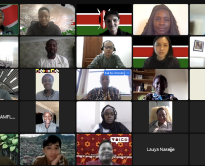 Reflections on hosting a unique Voice Global Linking and Learning E-meet