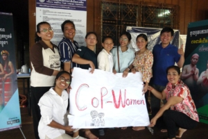CoP - Women with the Linking & Learning Cambodia Team