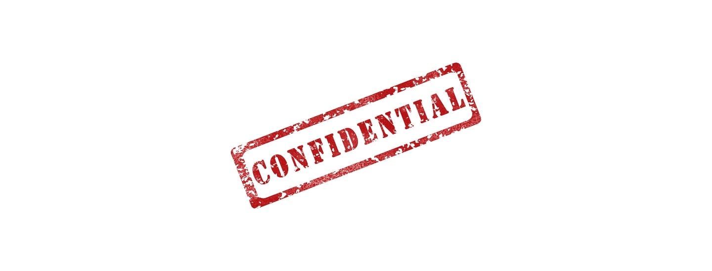 Confidential Banner