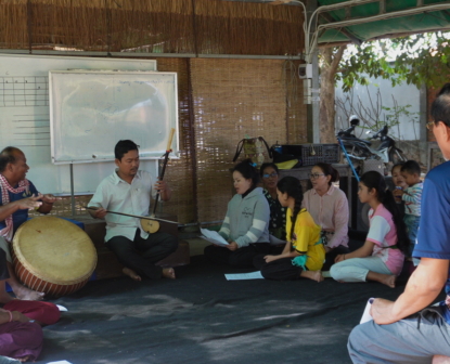 Amplifying the Indigenous Identity (language)  through theatrical performance and multimedia
