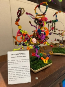 A photo of the artwork: "Diversity Tree"